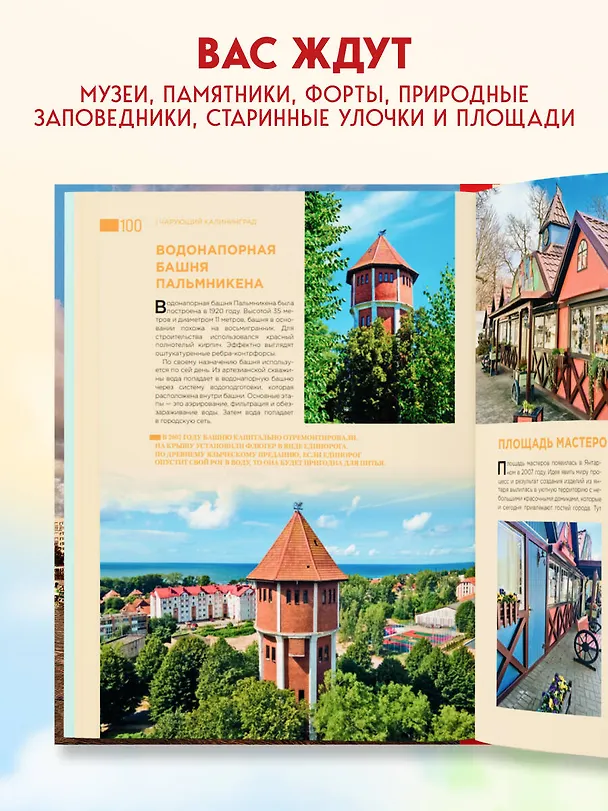 Книга Чарующий Калининград. Самые красивые места края янтаря, которые обязательно нужно посетить (Марина Железова) — 8