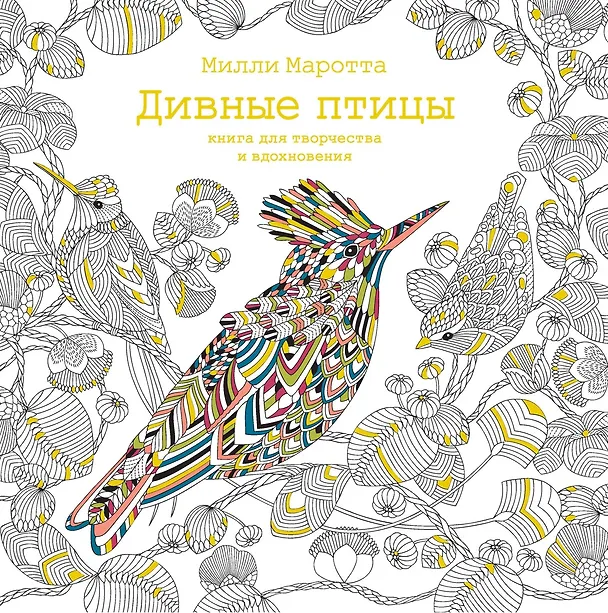 Книга Дивные птицы. Книга для творчества и вдохновения (Милли Маротта) — 1