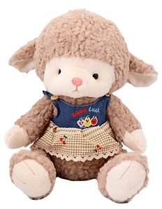 Мягкая игрушка Овечка в сарафане (30см) (12-2026G32-10)