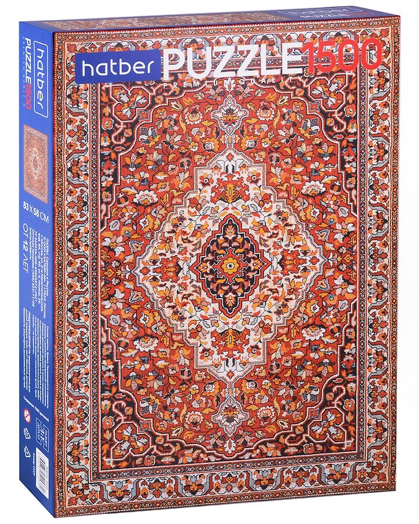 Пазл «Ковер СССР» 1500 элементов, Premium, Hatber 3027833 — 1