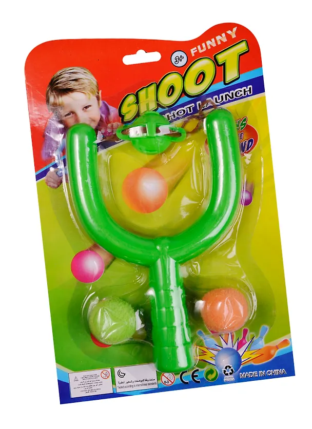 Игрушка, Рогатка с мягкими шариками на блистере 11-01376-1222-33 2574206 — 2
