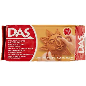Паста для моделирования DAS, 500 грамм, терракотовая