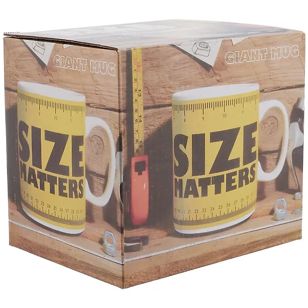 Кружка Size matters (керамика) (900мл) (12-06820-SM13) 2880254 — 2