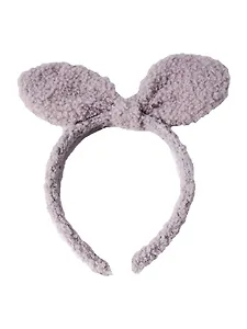 Ободок Бантик (серый) (плюш) (12-03677-OB9) (Lafilaf)