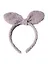 Ободок Бантик (серый) (плюш) (12-03677-OB9) (Lafilaf) — 3038347 — 2