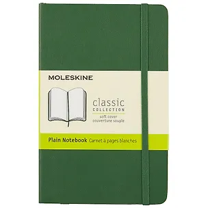 Записная книжка Moleskin Classic Pocket, мягкая обложка, зелёная, 96 листов, А6 251309