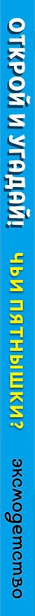 Книга Открой и угадай! Чьи пятнышки? () — 3