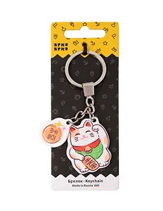 Брелок Манэки Кот - Монетка