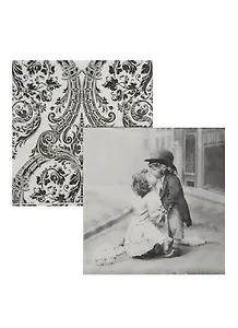 Набор салфеток для декупажа Первый поцелуй (2054/B-024) (2шт) (упаковка)