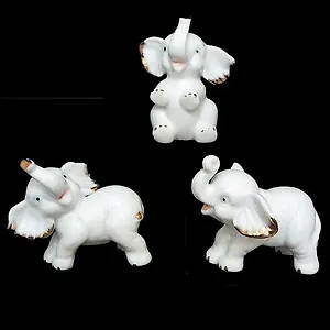 Фигурка фарфоровая Слон (10х5х8) (37068)