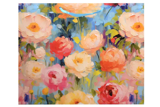 Пакет А3+ 40*50*25 "Акварель" жен., бум.мат.ламинат 3071285 — 2