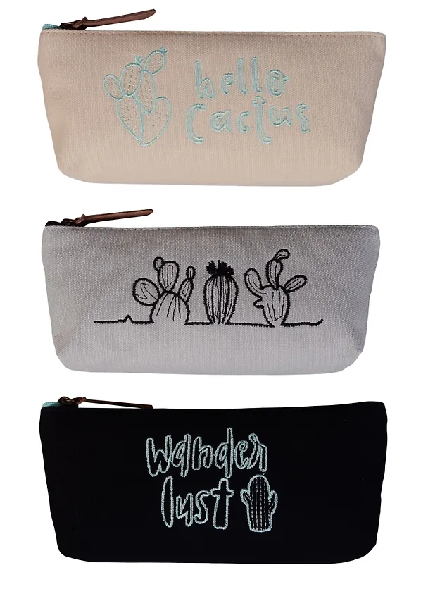 Пенал на молнии «Cactus style», 20 х 8 см 2629586 — 5