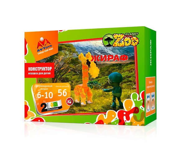 Конструктор «Жираф», AV Toys 323098 — 1
