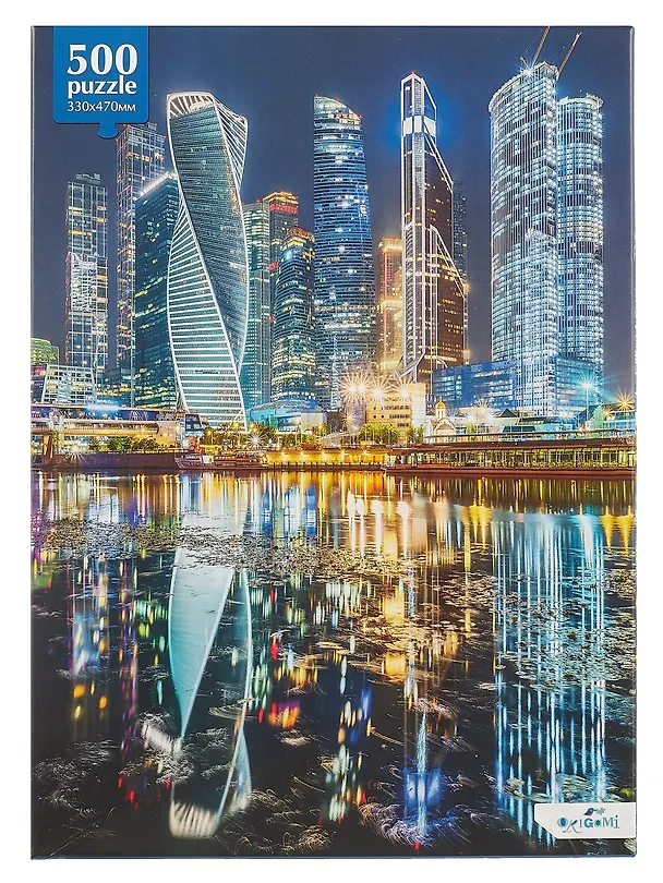 Пазл 500 элементов. "Небоскребы Москва-Сити" 3061536 — 3