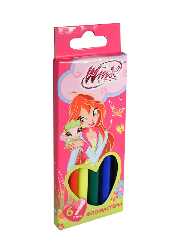 Фломастеры 06цв к/у, подвес, WINX 218190 — 3