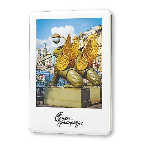 Сувенир, Магнит Грифоны 5,6*8,3см, картон 336416 — 1