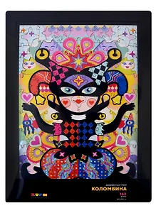 Деревянный пазл "Коломбина", 163 детали