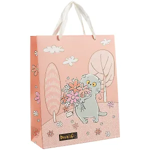 Пакет "Басик с букетом", А4