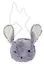 Сумочка плюшевая Кролик мордочка (серая) (22х26) (12-11586-202406-4) Bookvalno — 3046092 — 2