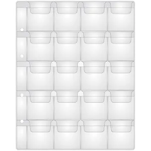 Лист для монет на 20 ячеек (42*45), 200*250мм 3004581