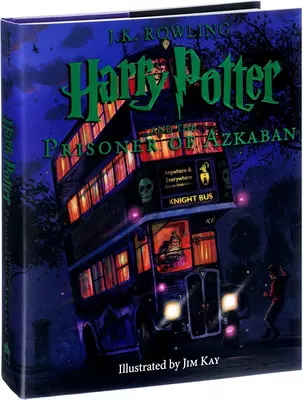 Harry Potter and the Prisoner of Azkaban (илл. Kay) (супер) Rowling (Arthur A. Levine Books) — 2666552 — 1