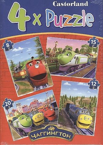 Пазл В-PU04132 Чаггингтон 8#12#15#20 (4шт.х23х16,5см) (коробка) 2349168 — 1