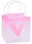 Пакет А5 22*21,5*10 "Розовые сердца", пластик, в ассортименте — 2962992 — 1
