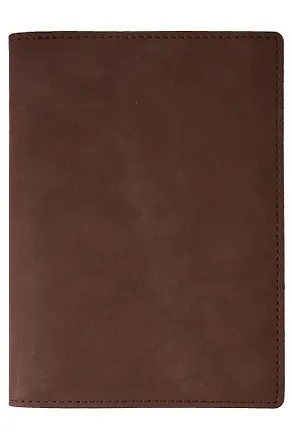 Книга для записей А5 112л нелин. "Portfolio" кож.зам., коричневая 3147408