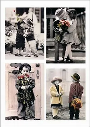 Пленка (877/00000001394) Freedecor с изображен. для светлых поверхностей Фото детей с яркими акцентами №5 2335638