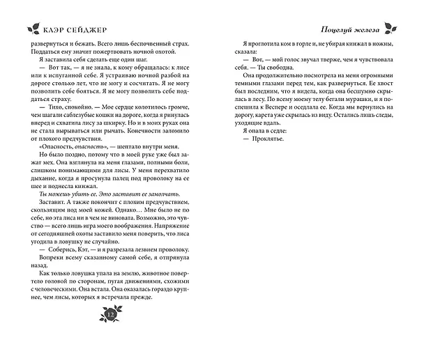 Книга Поцелуй железа (Клэр Сейджер) — 10