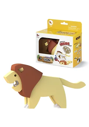 Фигурка HALFTOYS ANIMAL Лев, магнитная. Арт. HAS001 3168764