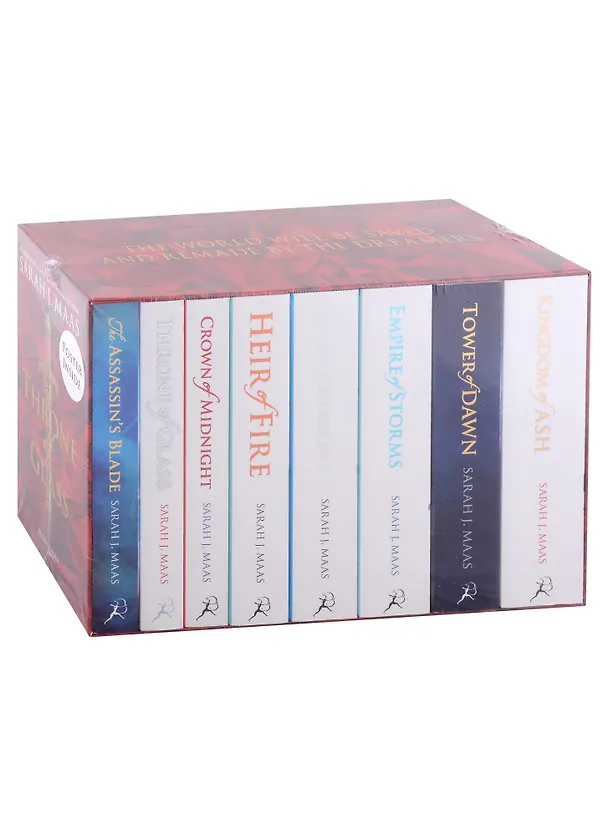 Книга Throne of Glass Paperback Box Set (комплект из 8 книг) (Сара Маас) — 3