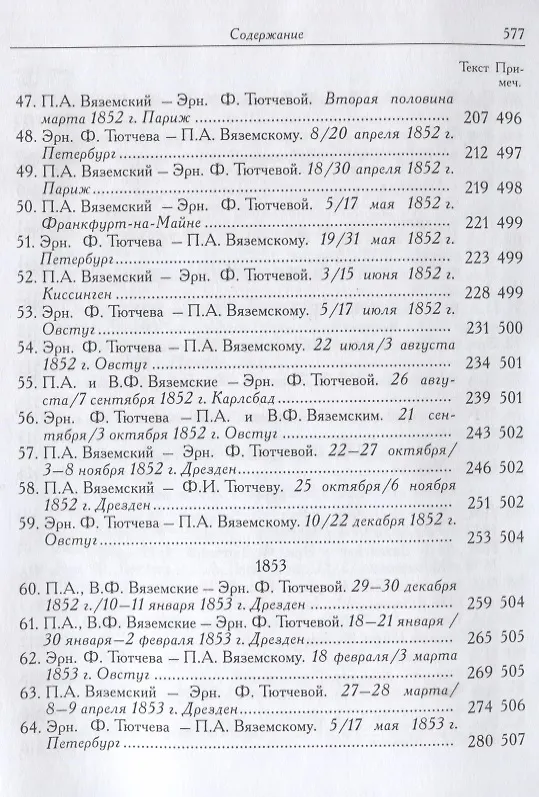 Книга П.А. Вяземский и Эрн. Ф. Тютчева: Переписка (1844-1869) (на русском и английском языках) () — 5