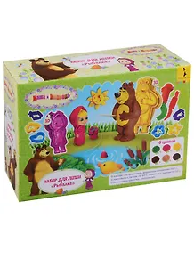 Набор для лепки РыбалкаМаша и Медведь. 19 см. 33521