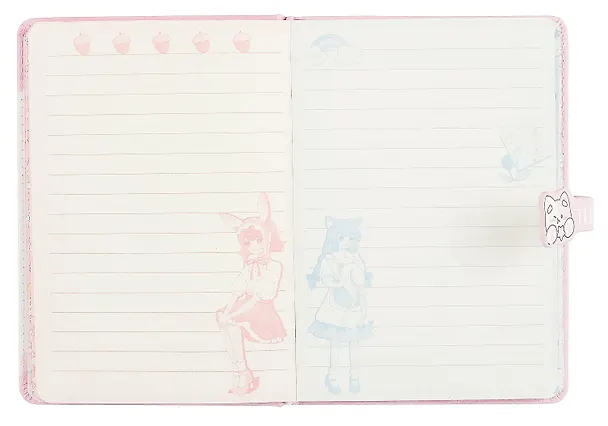 Книга для записей А5 "Little Bunny" с магнитной застежкой, ассорти 3025932 — 6
