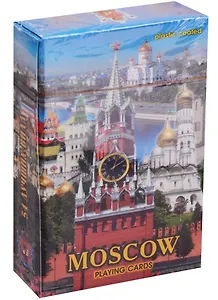 Игральные карты сувенирные «Москва день»