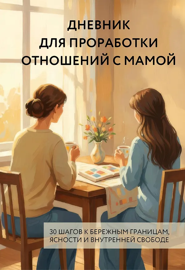 Книга Дневник для проработки отношений с мамой. 30 шагов к бережным границам, ясности и внутренней свободе () — 1