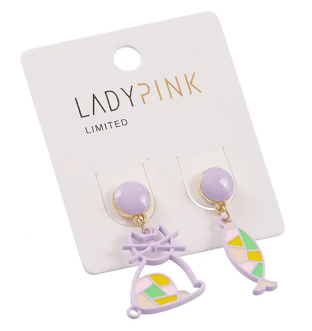 Серьги `LADY PINK` CANDY SHOP (233682) 3030639 — 2