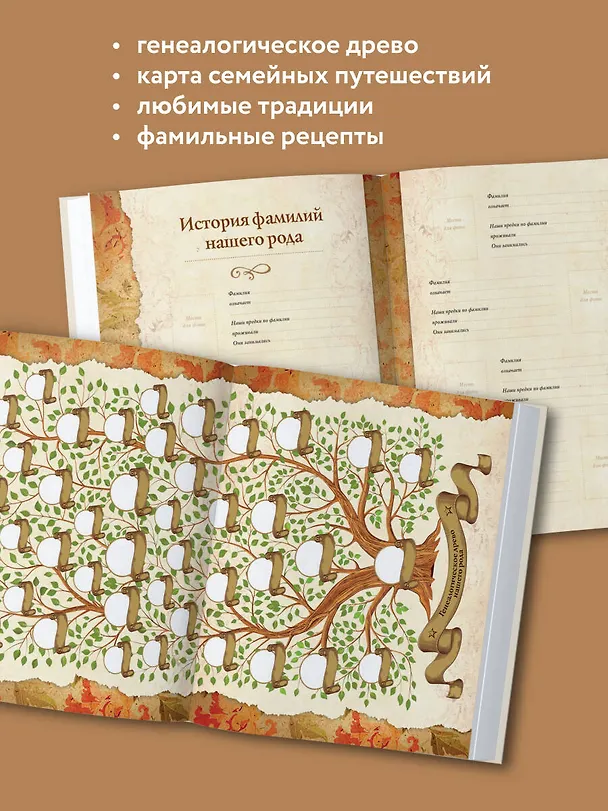 Книга Родословная книга "Семейное древо" (слоновая кость) (Ольга Юрченко) — 8