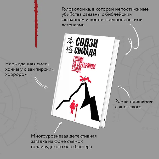 Книга Голова на серебряном блюде (Содзи Симада) — 6