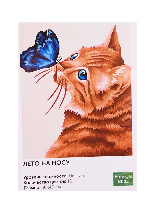 Картина по номерам Art Idea 30*40см. Лето на носу, 12цв (N005) 2746227 — 1