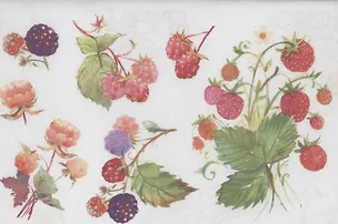Рисовая бумага для декупажа "Ароматные ягоды" 2924046