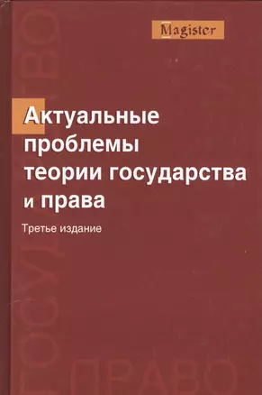 Актуальные проблемы теории государства и права Уч. пос. 3 изд (Magister) Бастрыкин — 2554540 — 1