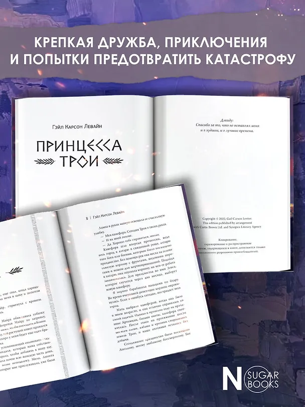 Книга Принцесса Трои (Гэйл Карсон Левайн) — 6