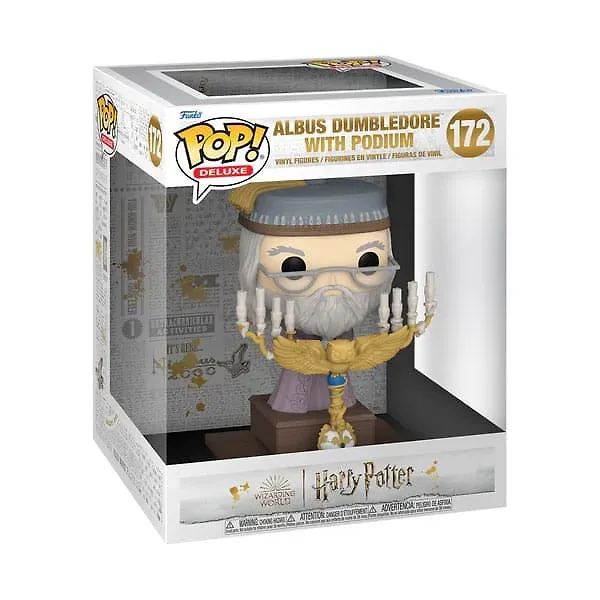 Фигурка Funko POP! Deluxe Harry Potter POA Albus Dumbledore with Podium (172) (Fun76002) 3095370 — 1