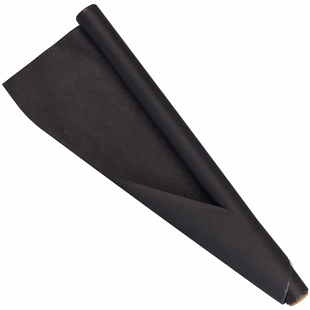 Бумага шелковая 50*500см 20г/м2 черн., рулон, Canson 224305 — 1