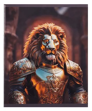 Тетрадь 48л кл. "Великие рыцари" мел.картон, мат.ВД-лак, многоур.конгрев, выб.УФ-лак, ассорти 3084110