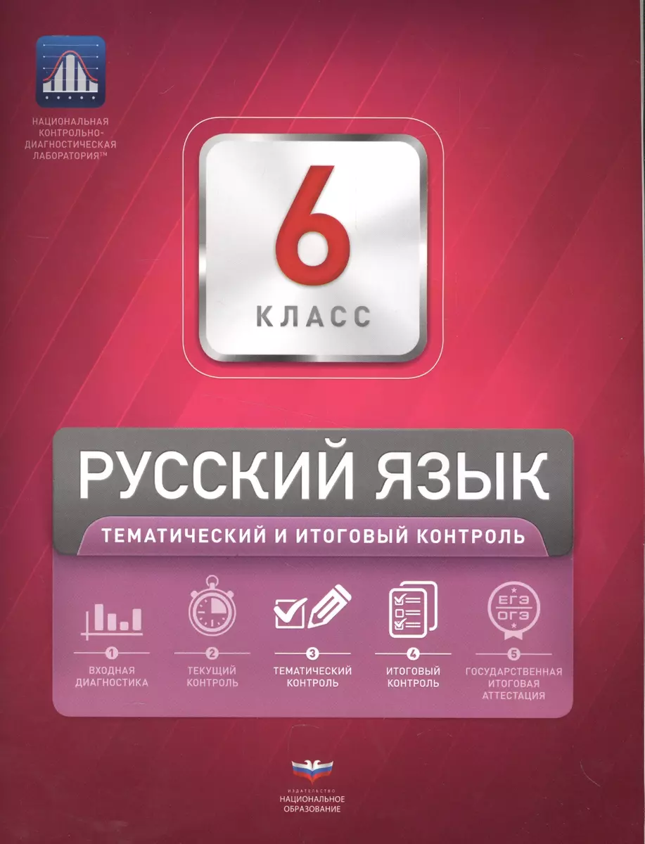 НКДЛ. Русский язык. 6 кл. Тематический и итоговый контроль. /Под ред.  Цыбулько (Ирина Цыбулько) - купить книгу с доставкой в интернет-магазине  «Читай-город». ISBN: 978-5-4454-0055-4