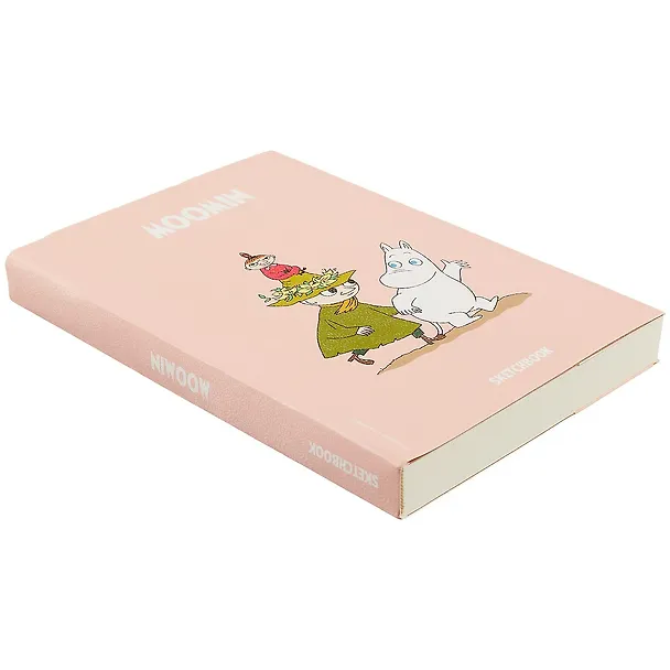 Скетчбук MOOMIN Муми-тролль и Снусмумрик с малышкой Мю (112л) (14,5х21) 2906670 — 2