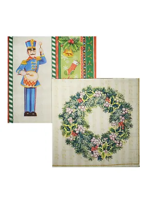 Набор салфеток для декупажа Новогодние игрушки (2547 НГ/1277 НГ) (6/9000024860230) 2486023